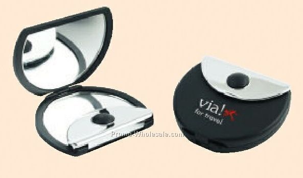 Mini Half-round Compact Mirror