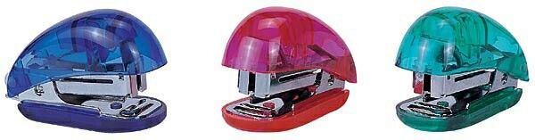 Mini Stapler With Staple Remover (Round)