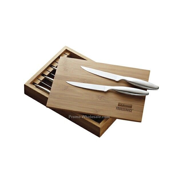 Moso Bamboo Steak Knife Set