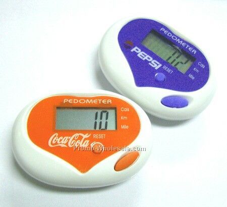 Multifunctional Pedometer - Heart-shaped