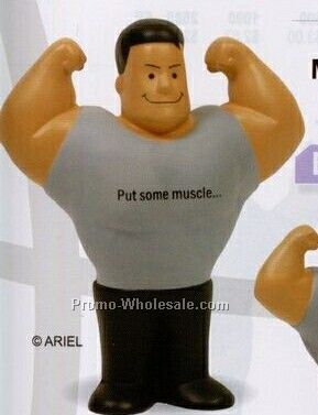 Muscle Man Squeeze Toy