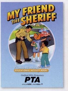 My Friend The Sheriff Educational Activity Book (English)