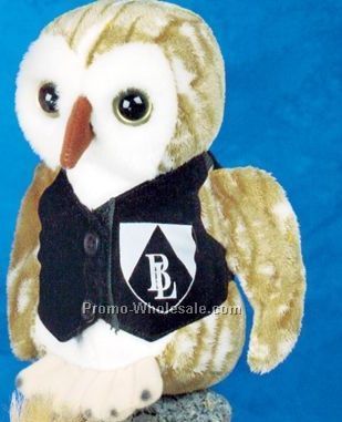 Nature Pal Beanie Owl (7")