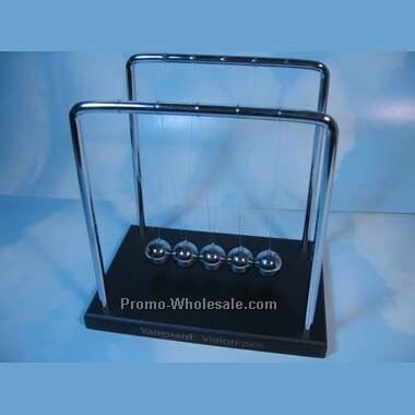 Newton's Cradle W/ Black Base