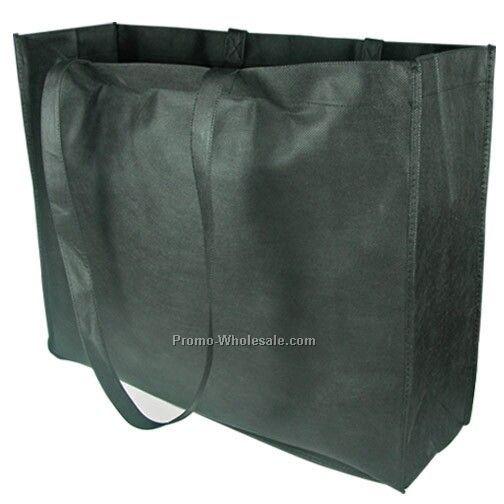 Non Woven Carry All Tote - Black