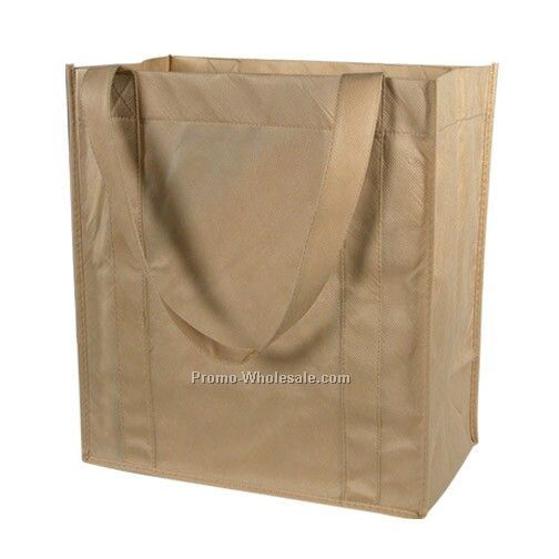 Non Woven Shopper Tote - Natural