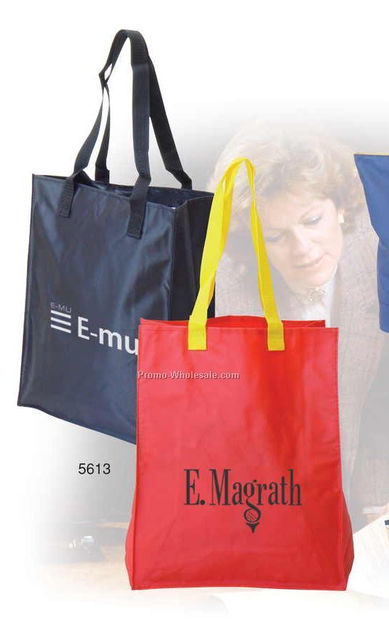 Nylon Shopping Tote Bag