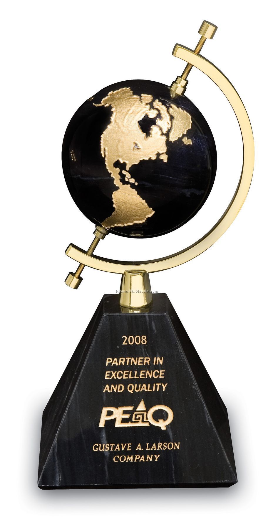 Odyssey Global Recognition Award W/ Marble Base