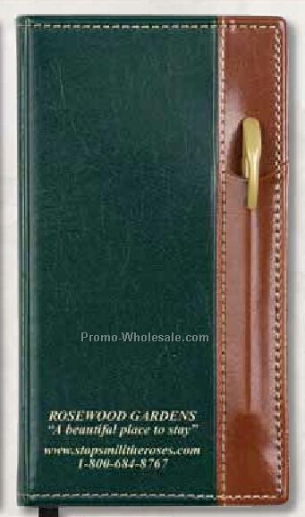 Opulent Deluxe Horizontal Pocket Planner W/ Pen