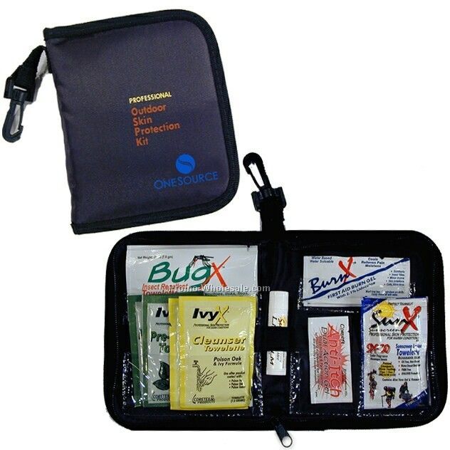 Outdoor Skin Care Kit Wallet