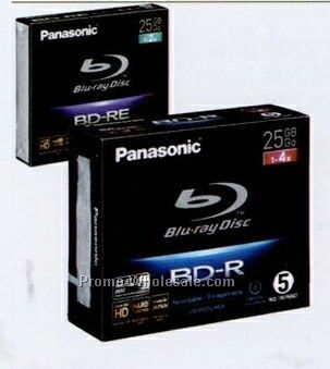 Panasonic 25gb Rewritable Single-sided Single Layer Blu-ray Disc (3 Pack)