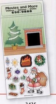 Peel N Play Christmas Stickers With Santa & Gifts