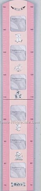 Pink Child Growth Chart