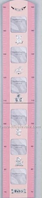 Pink Child Growth Chart