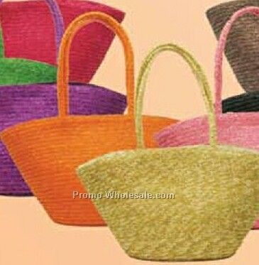 Plain Straw Bag