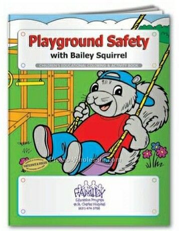 Playground Safety Coloring Book
