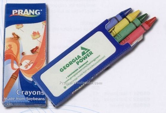 Prang Crayons 4 Pack (No Imprint)