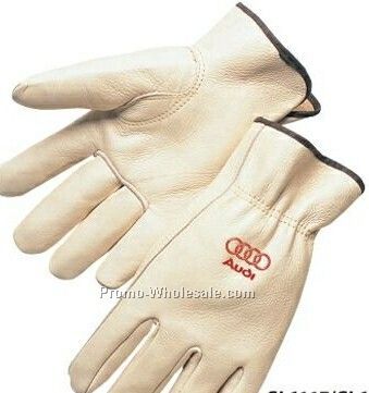 Premium Grain Cowhide Driver Gloves