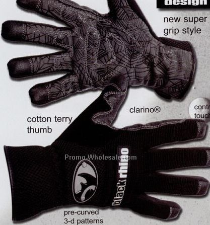 Prolitez Work Glove W/ New Super Grip Style- Medium