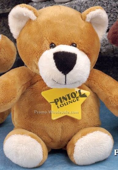 Pudgy Plush Stuffed Bear (9")