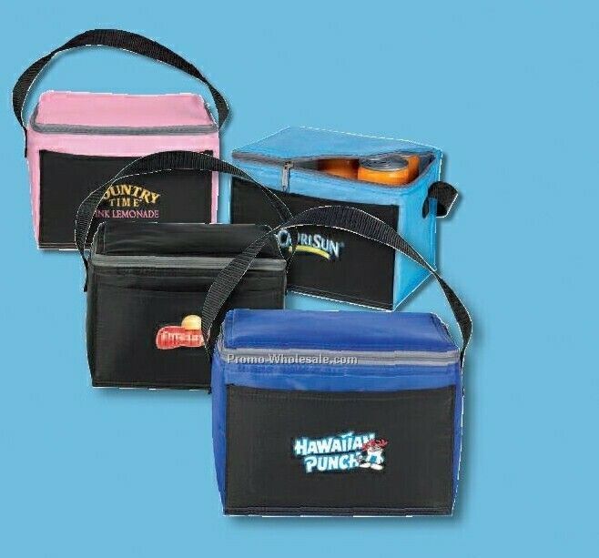 Royal Blue Compact Six Pack Cooler