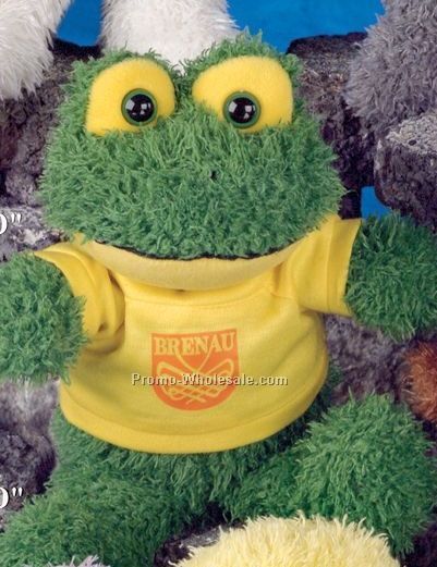 Ruddly Family Stuffed Green Frog (10")