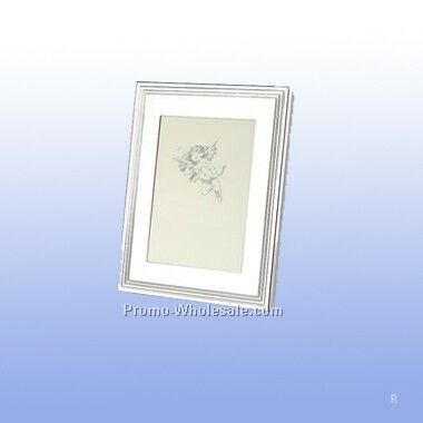 Silver Plated Rectangular Photo Frame (Screened)