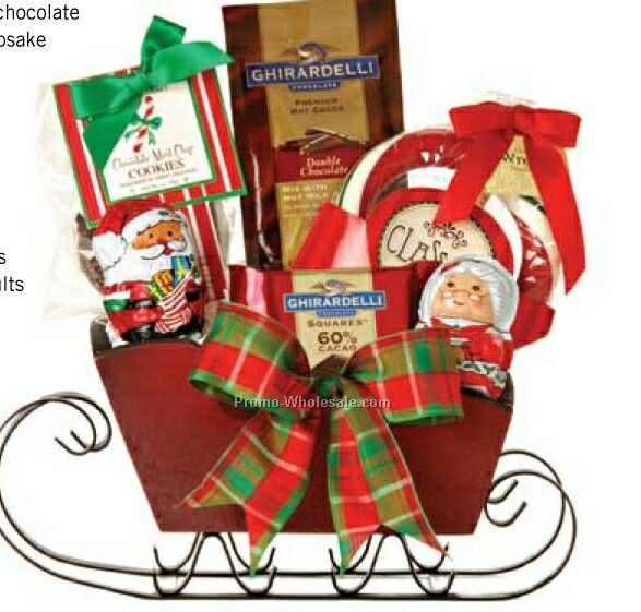 Sleigh Bells Ride Gift Basket