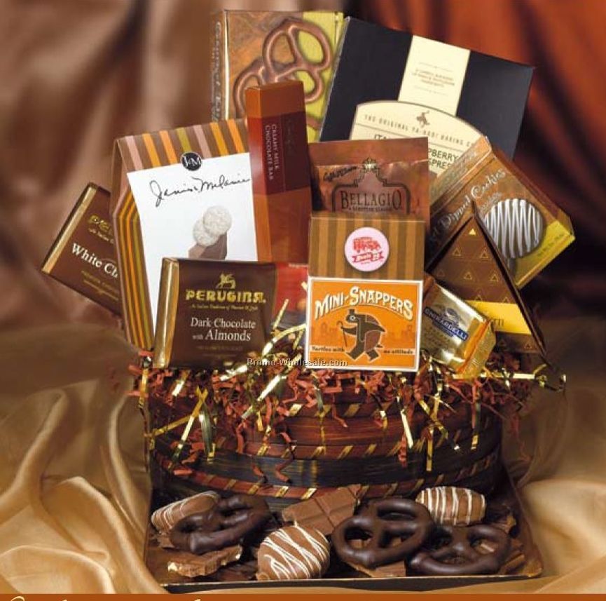 Small Chocolate Decadence Gift Basket