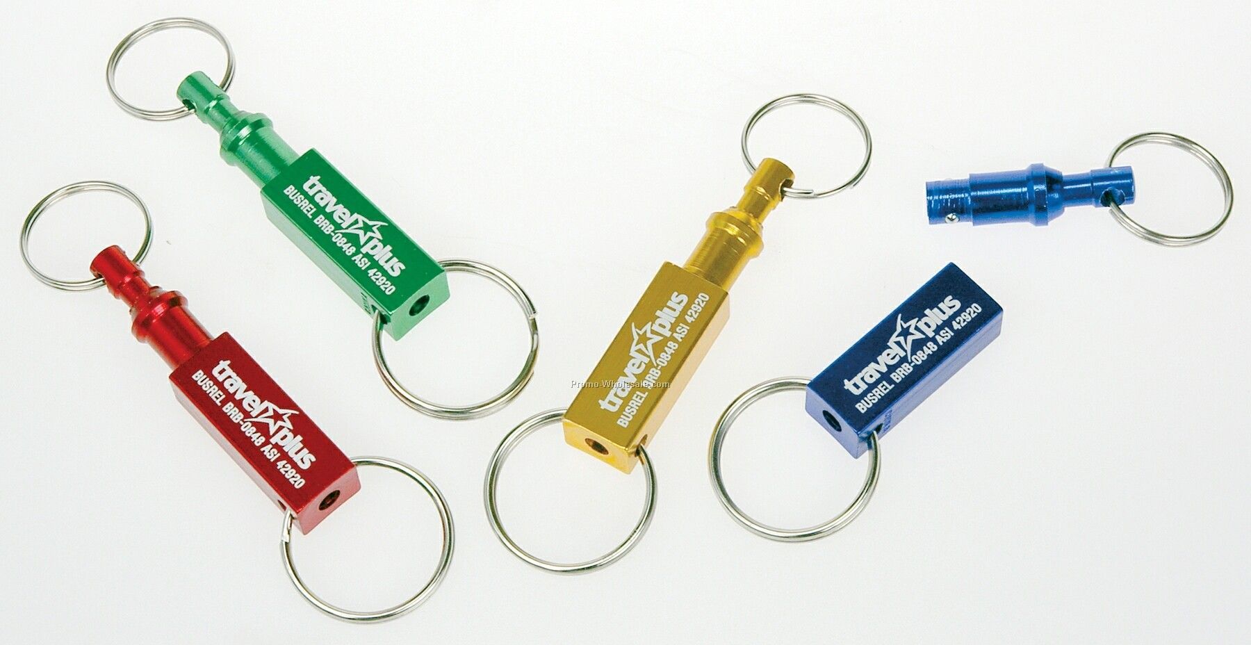 Snap Apart Double Key Ring