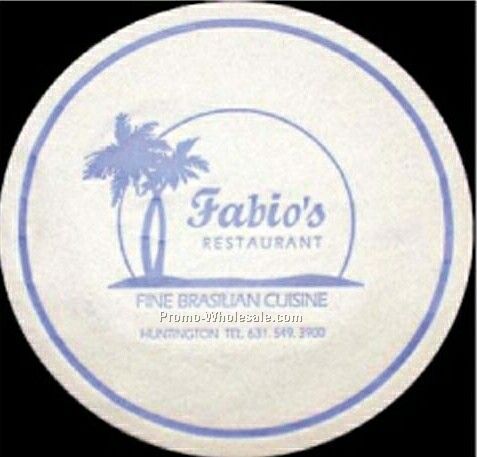 Soft Embossed 5-1/2" Round Tissue Coaster(3 Color)