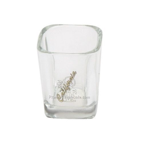 Square Shaped 1-1/2 Oz. Shot Glass