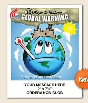 Stock Design Global Warming Theme Coloring Book (8-1/2"x11")