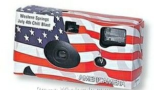 Stock Disposable Camera (Americana)
