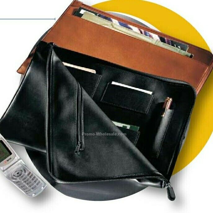 Synthetic Leather Envelope Portfolio