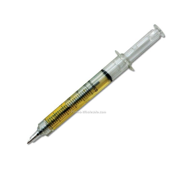 Syringe Pen Yellow