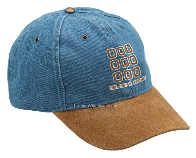 Tahoe Cap With Suede Visor (Embroidery)