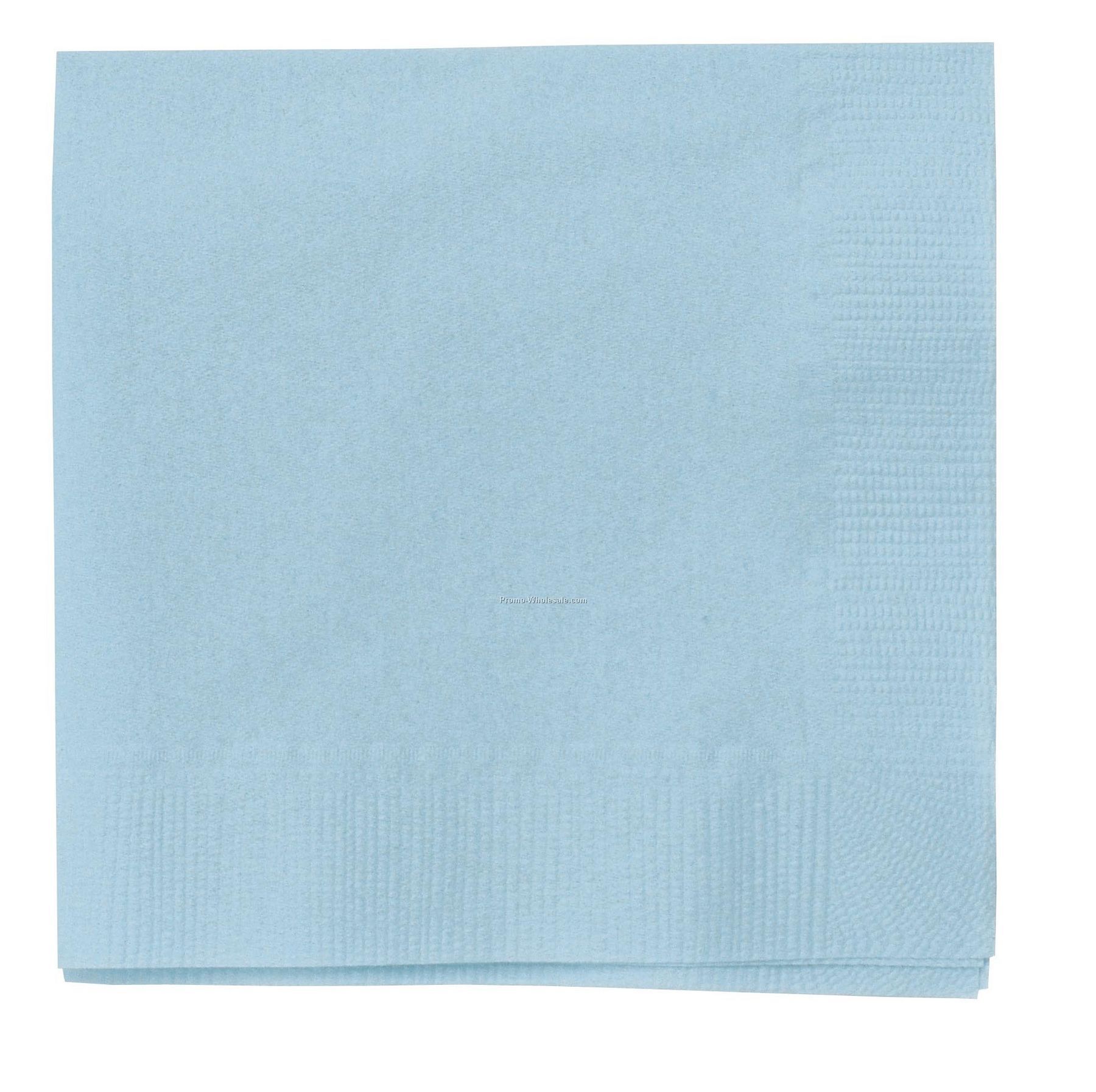 The 500 Line Colorware Pastel Blue Dinner Napkins W/ 1/4 Fold