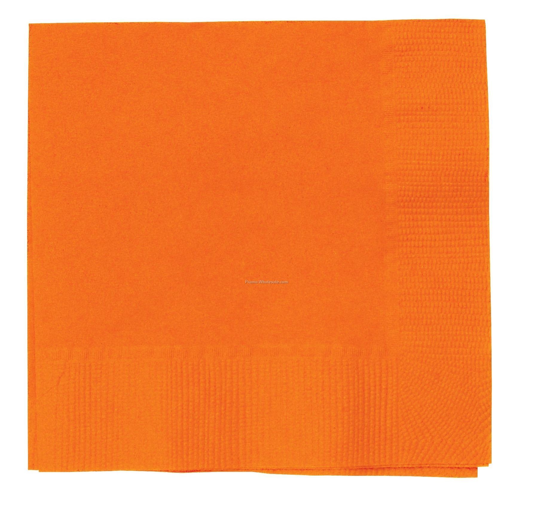 The 500 Line Colorware Sunkissed Orange Luncheon Napkins