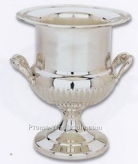 The Queen Anne Collection Silverplated Wine Cooler W/ Liner