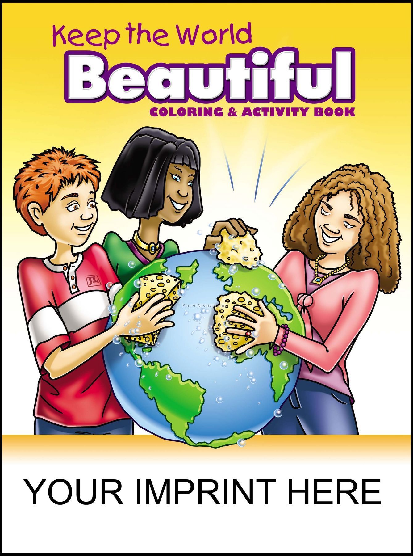 The World Beautiful Coloring & Activity Book