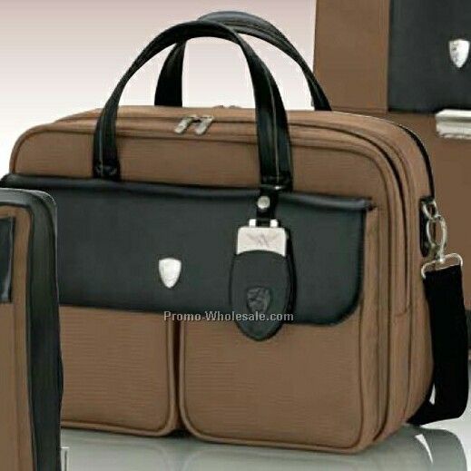 Tonino Lamborghini Briefcase 15-1/2"x11-1/2"x7-1/2"