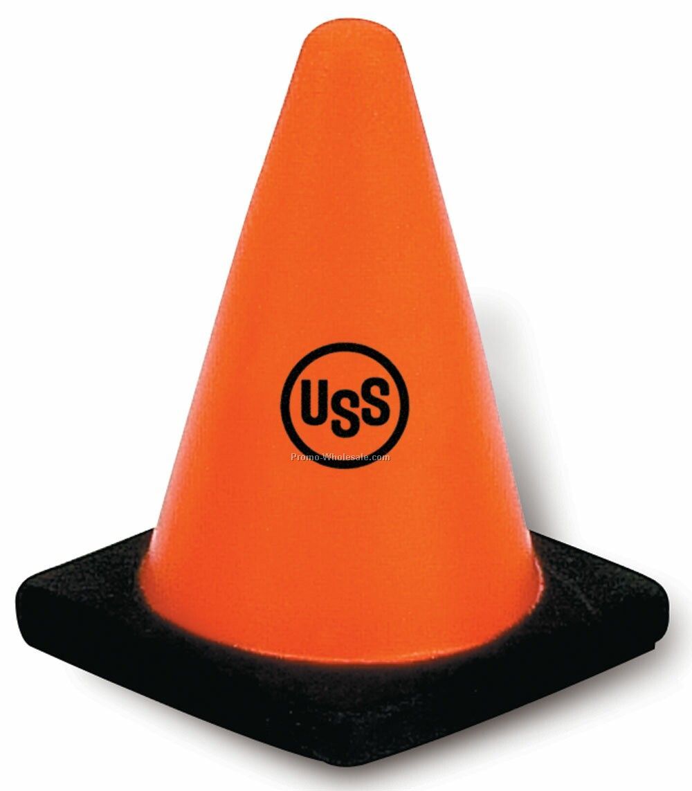 Traffic Cone Squeeze Toy
