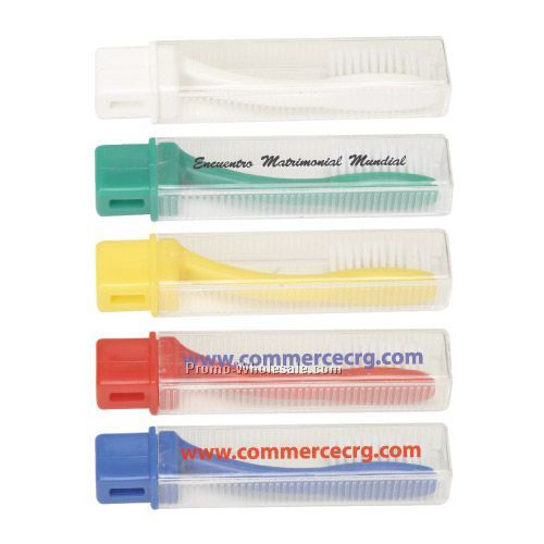 Transparent Travel Toothbrush With Sleeve