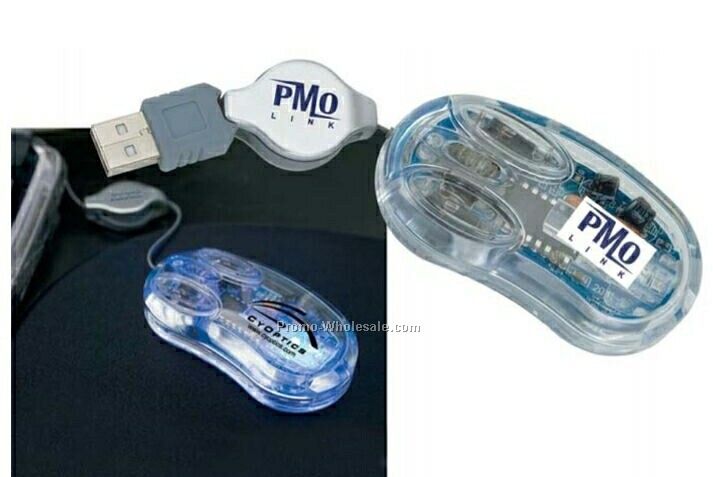 USB Clear Optical Mini Mouse