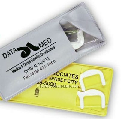 Vinyl Dental Hygiene Pocket Kit