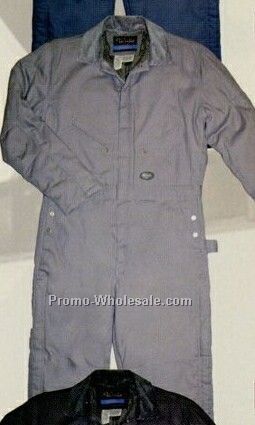 Walls Black Waist Zip Insulated Coverall (S-3xl) - Gray