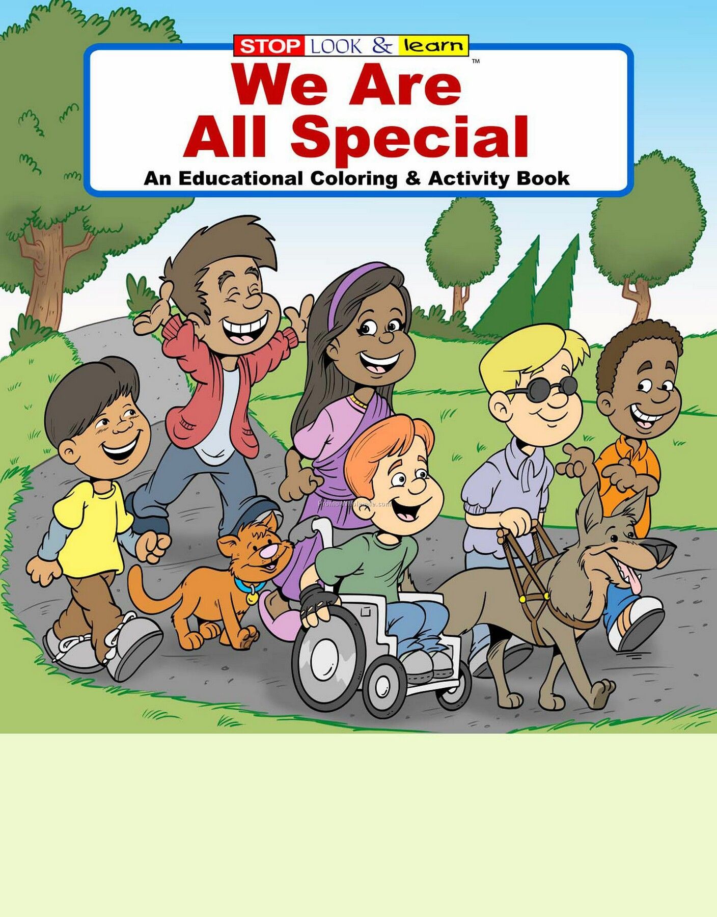 We Are All Special Coloring Book