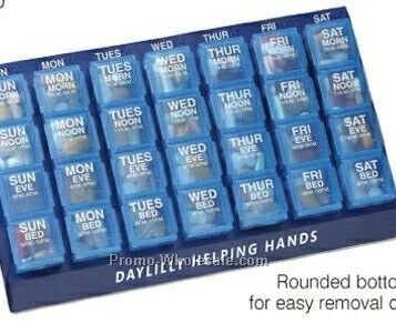 Weekly Four A Day Pill Box