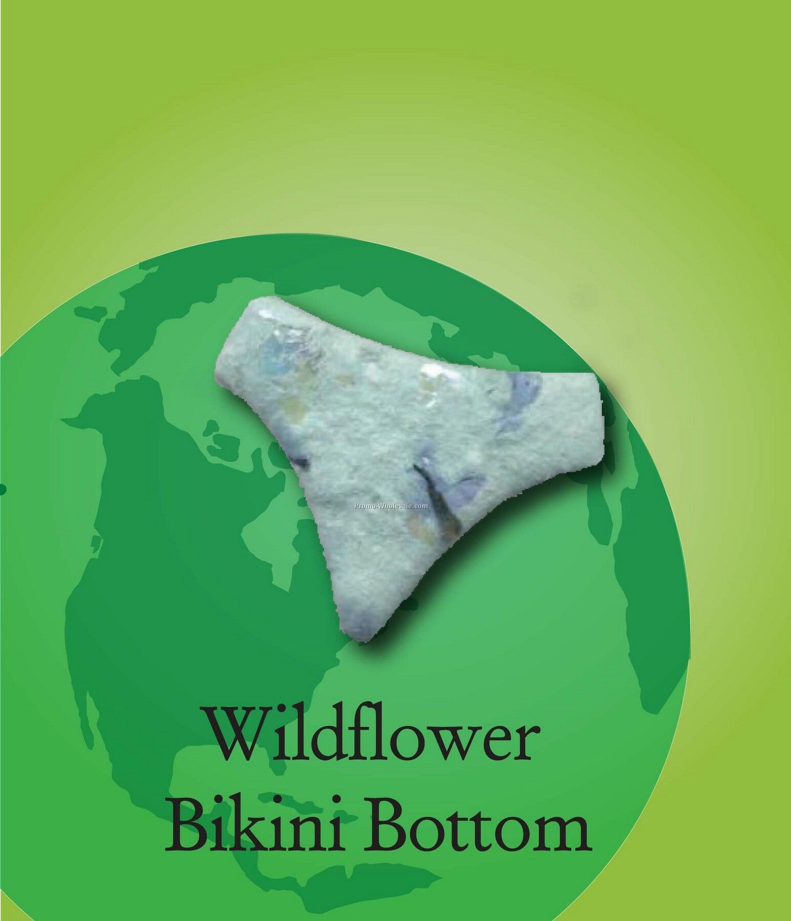 Wildflower Bikini Bottom Handmade Seed Plantable Mini